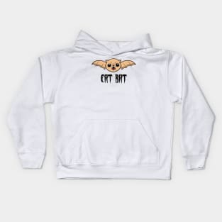 Cat Bat Halloween Design - Version 2 Kids Hoodie